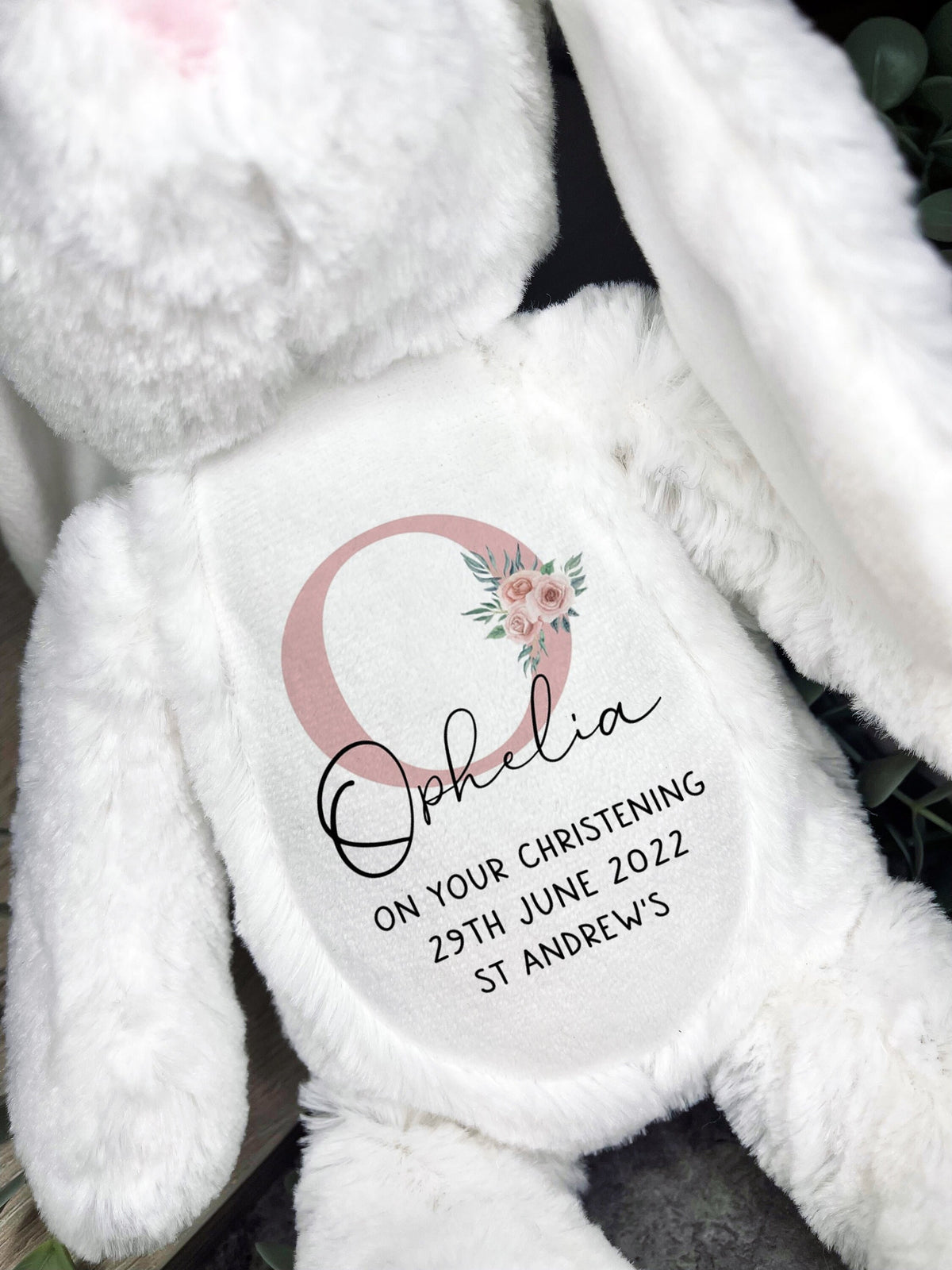 Personalised Christening Soft Toy for Boys & Girls