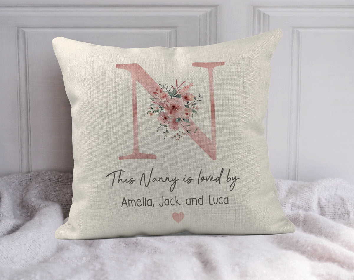 Personalised Nanna & Grandma Cushion