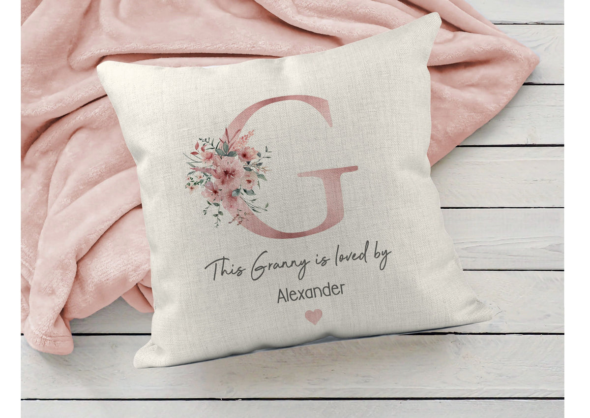 Personalised Nanna & Grandma Cushion