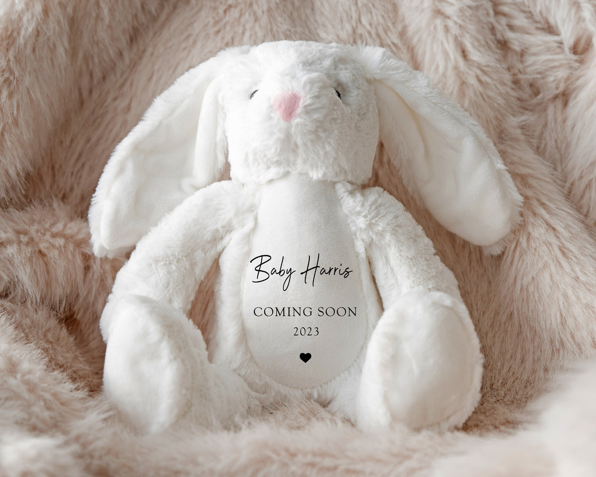 Personalised Pregnancy Announcement Soft Toy