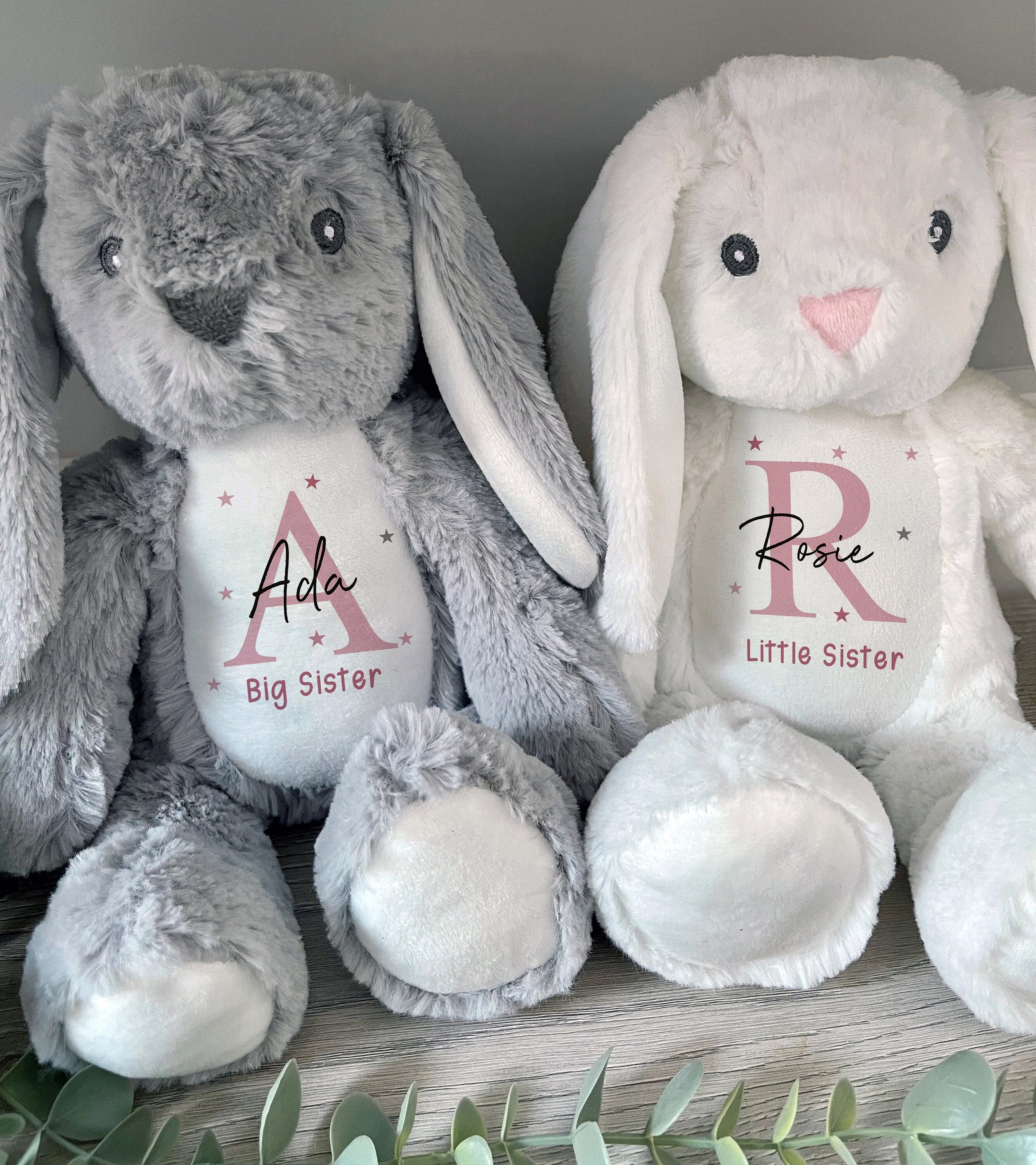 Personalised Big Sister or Brother Soft Toy