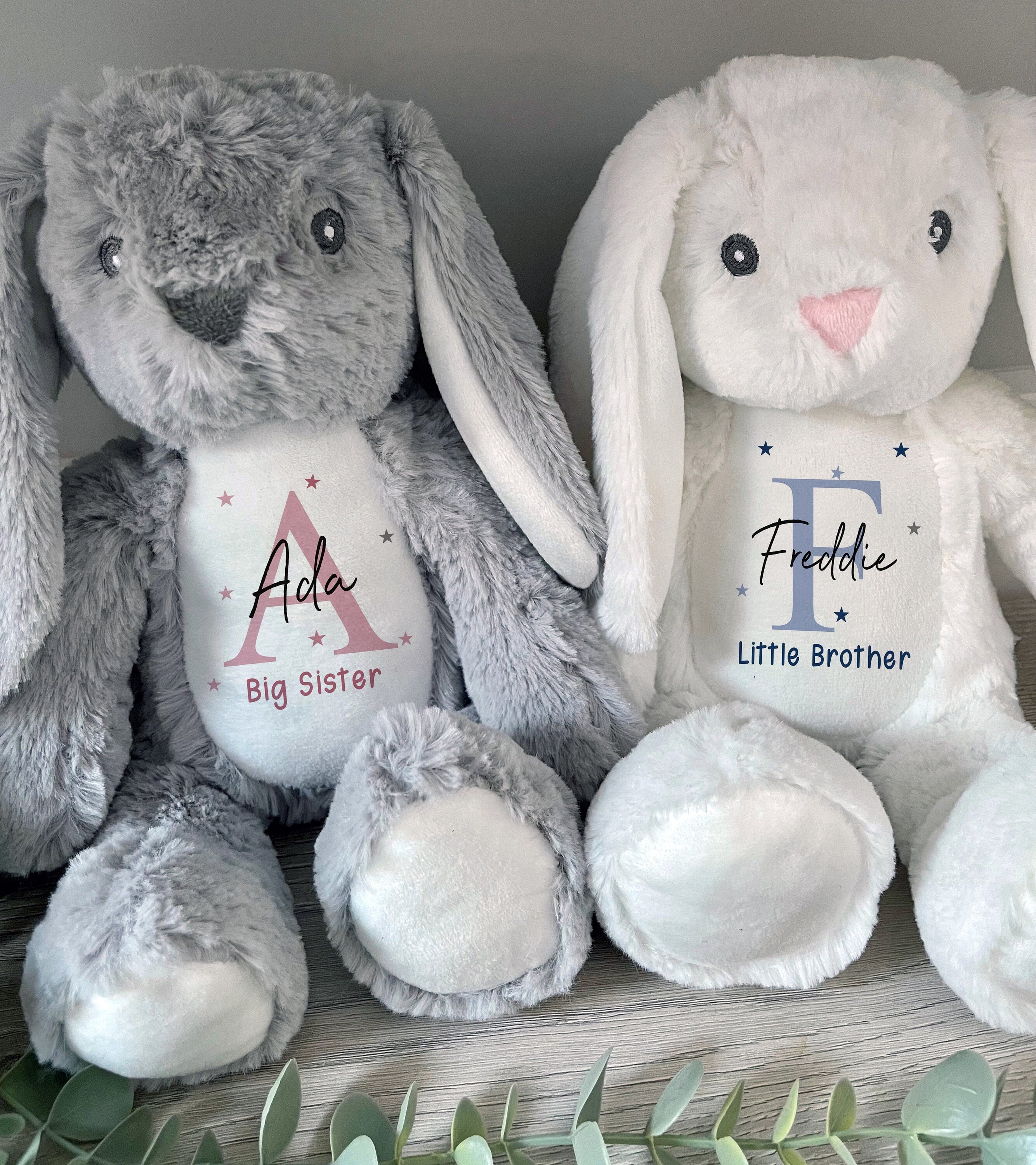 Personalised Big Sister or Brother Soft Toy