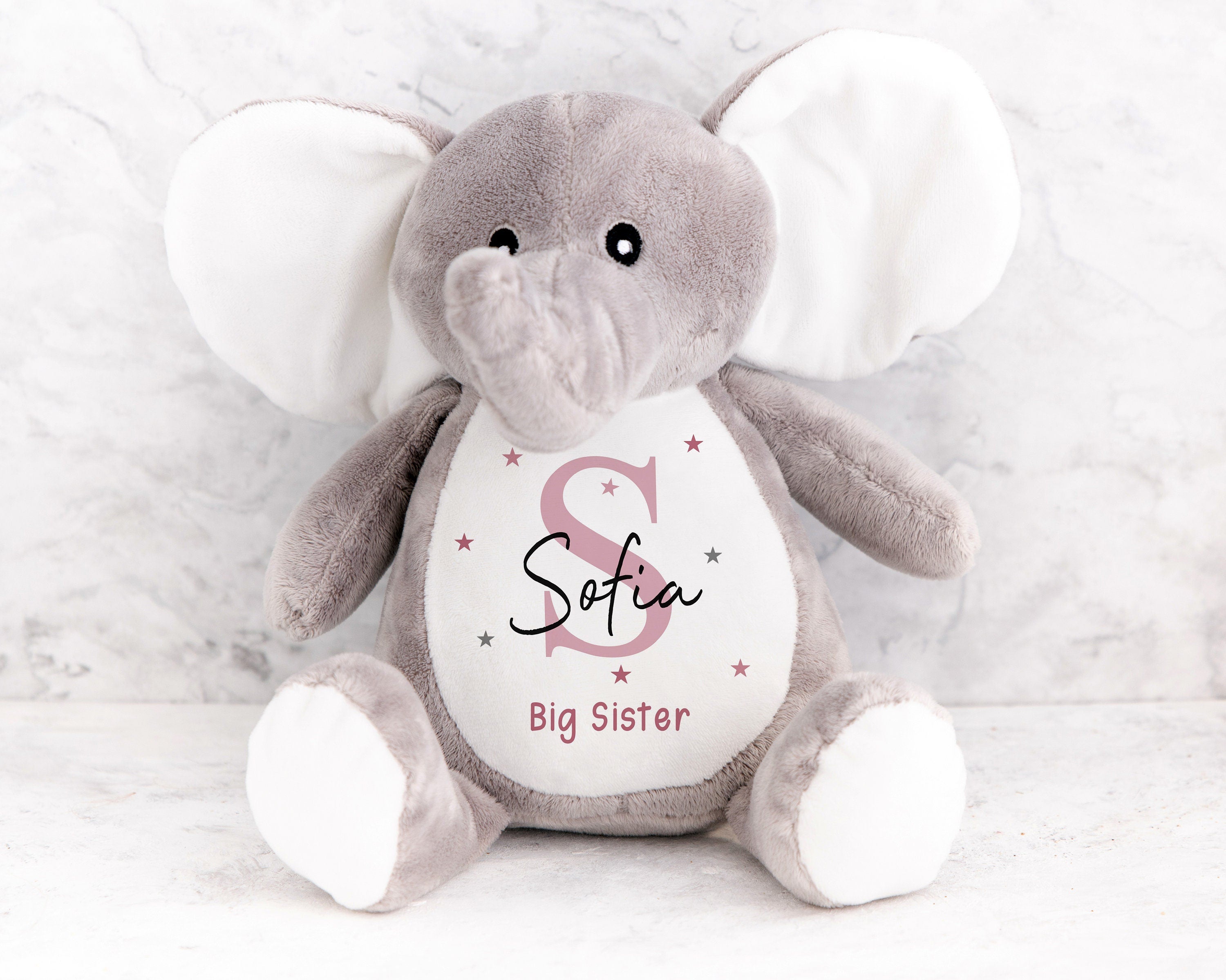 Personalised Big Sister or Brother Soft Toy