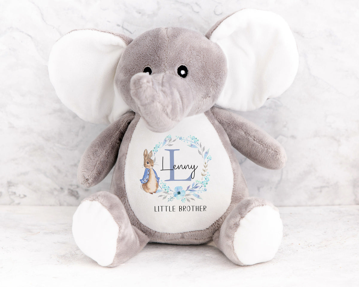 Personalised Big & Little Sibling Soft Toy
