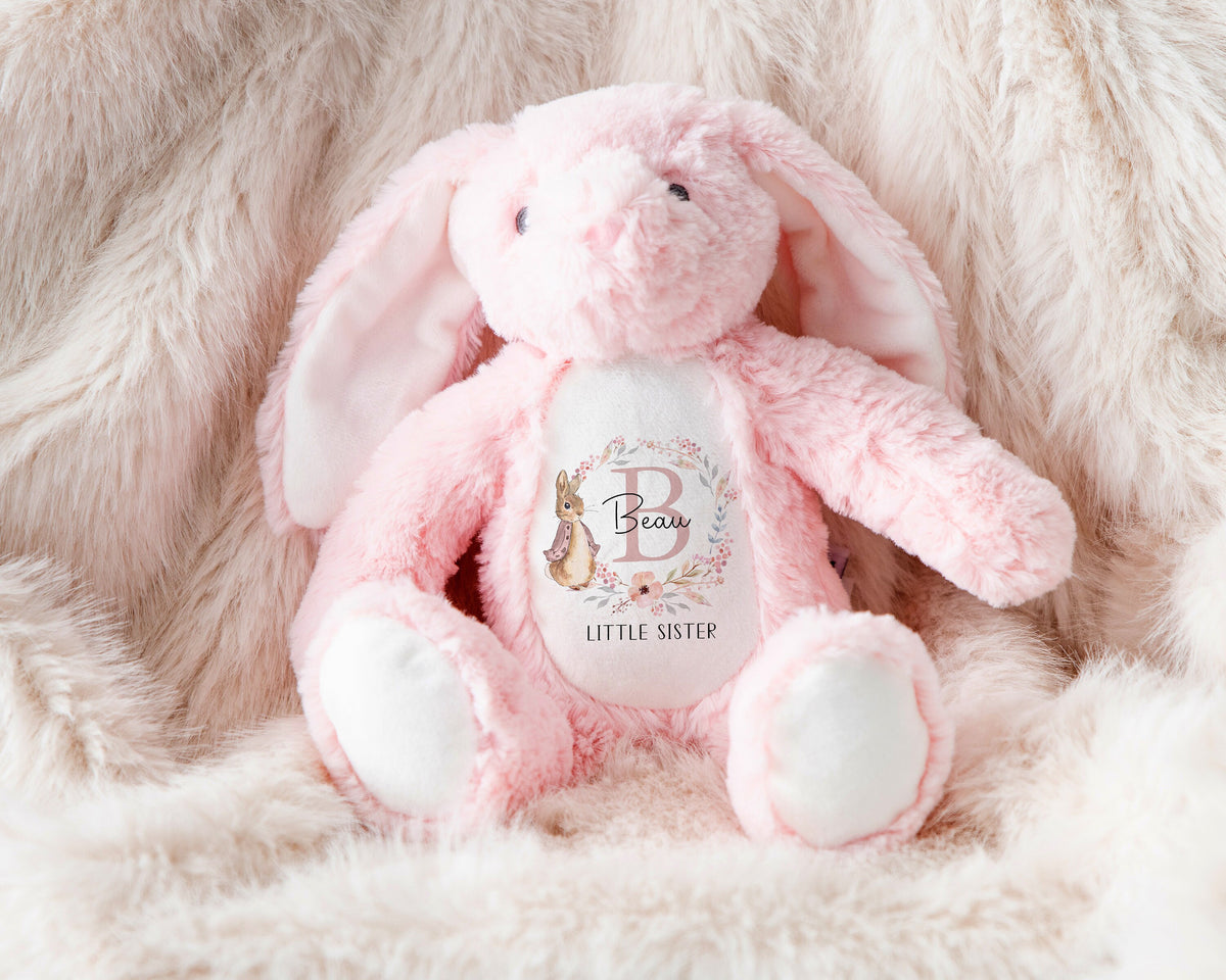 Personalised Big & Little Sibling Soft Toy