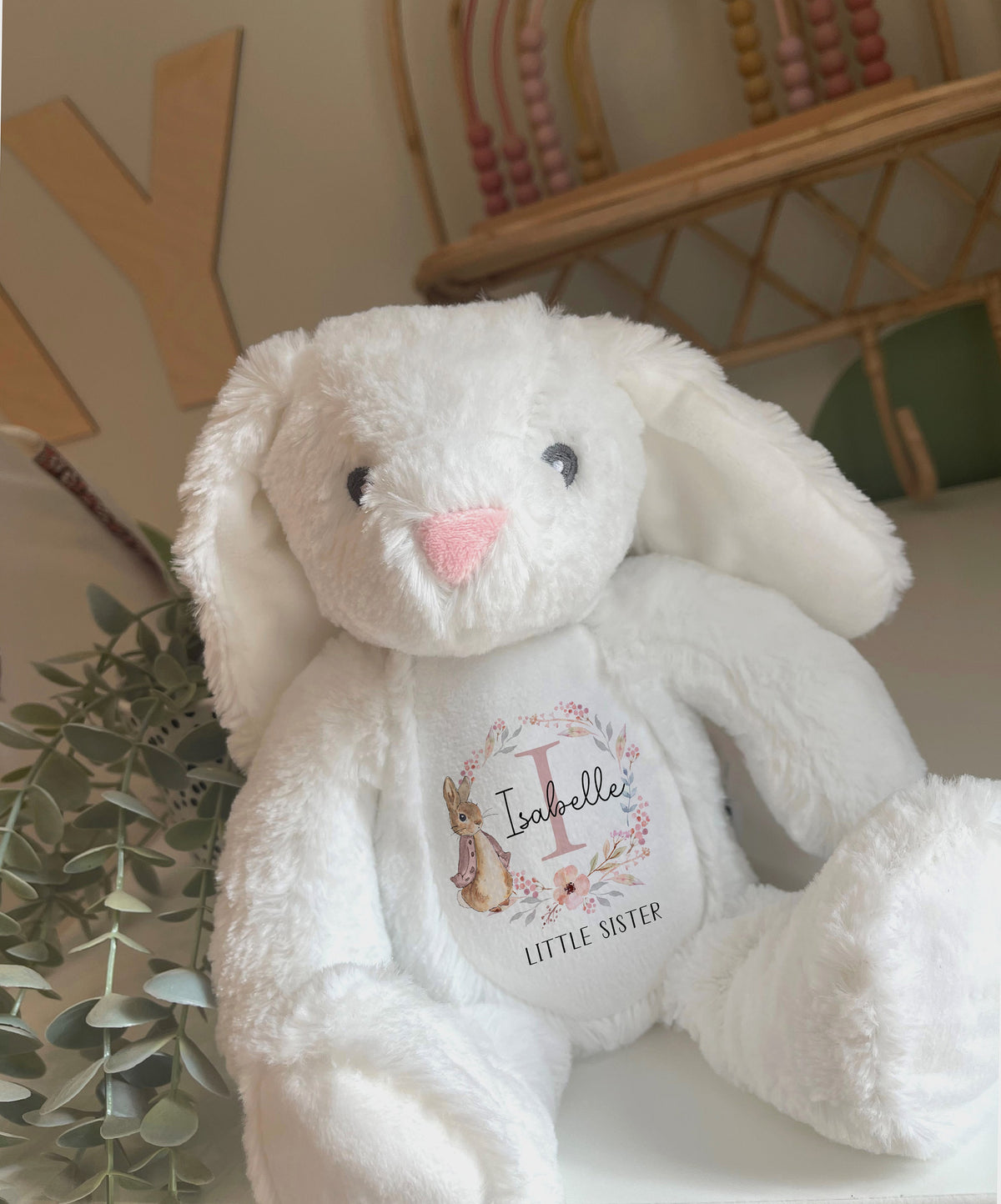 Personalised Big & Little Sibling Soft Toy