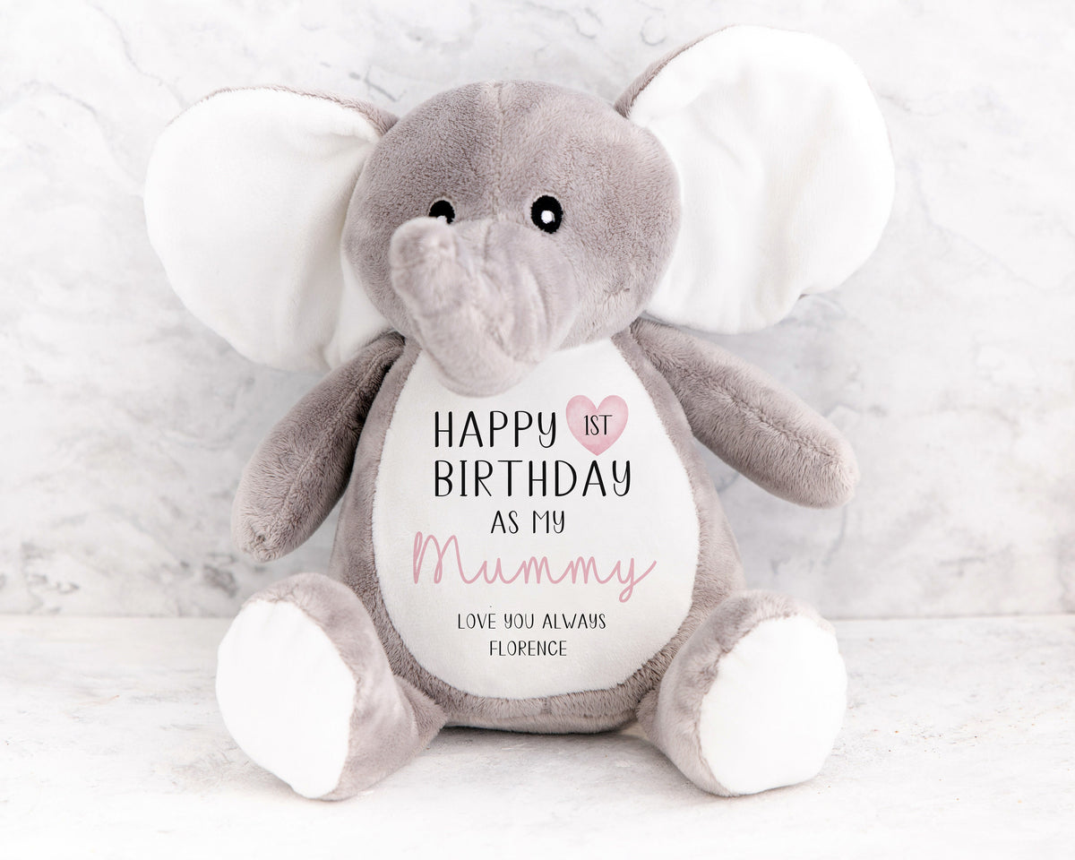Personalised First Birthday as My Mummy Soft Toy