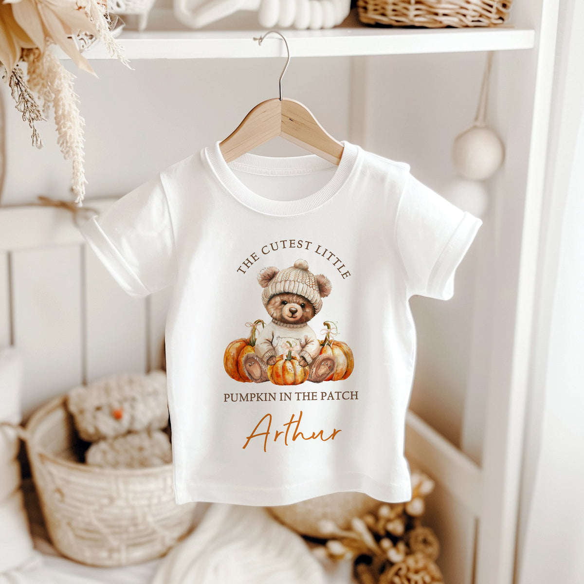 Personalised Cutest Pumpkin in the Patch Outfit