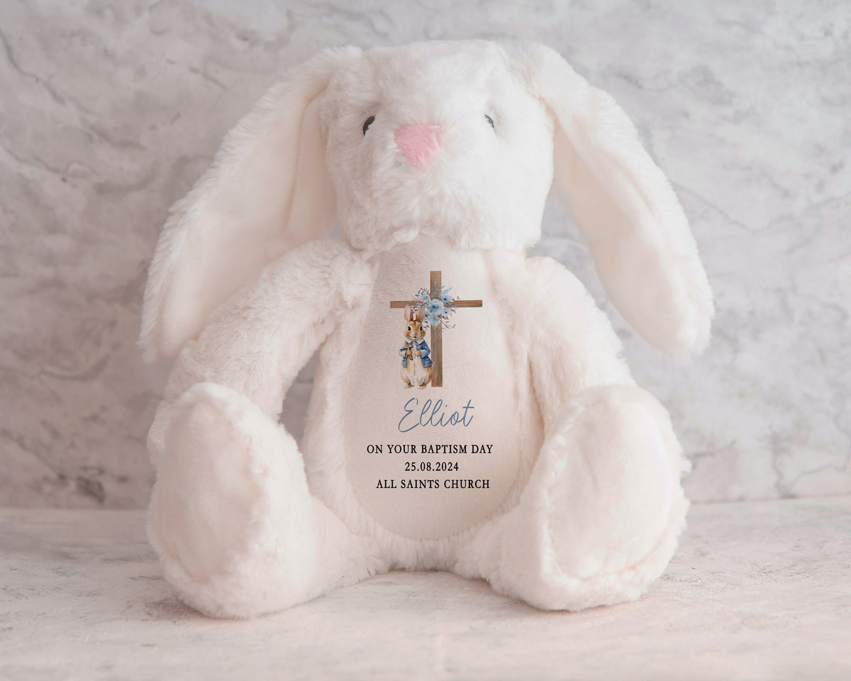 Personalised Christening Soft Toy