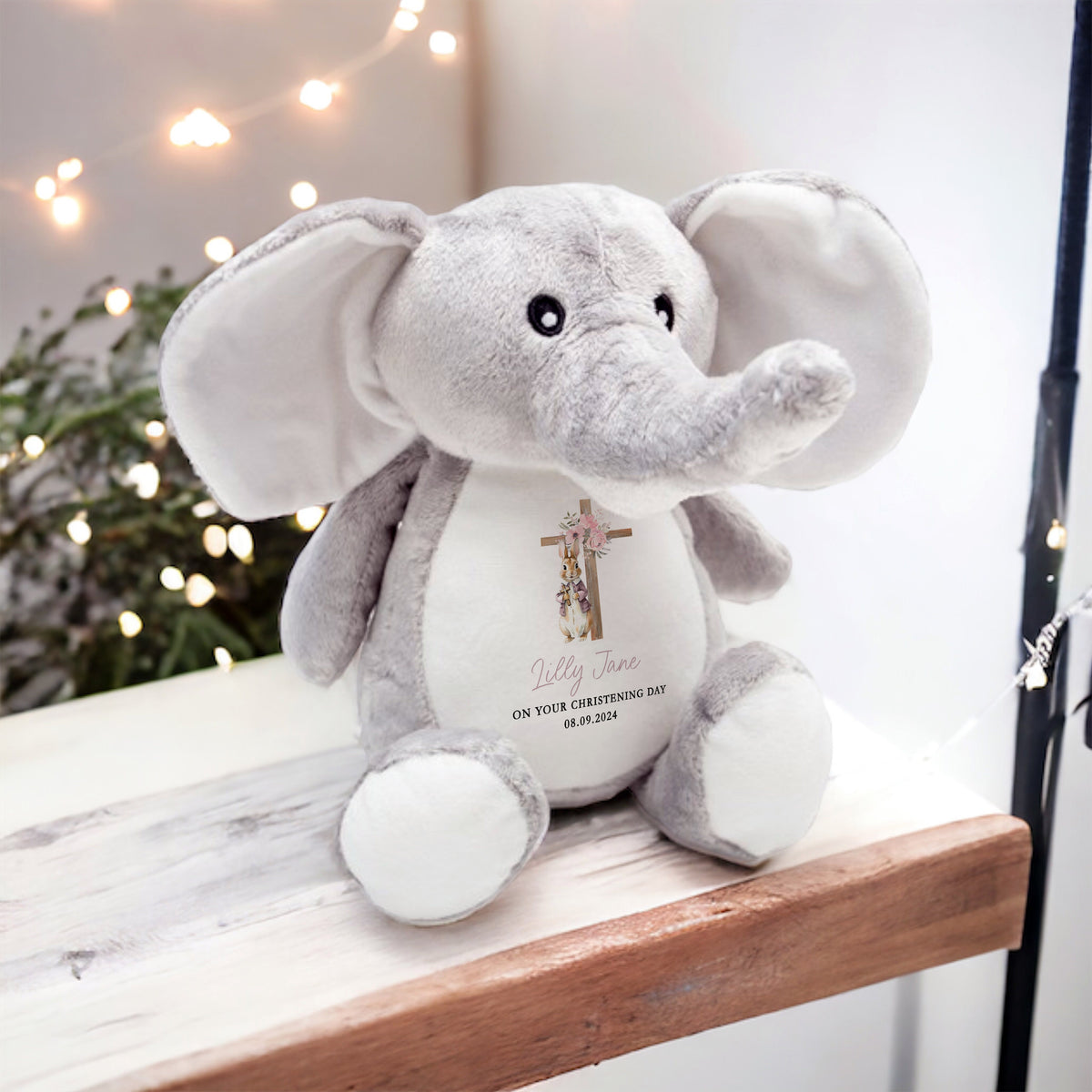 Personalised Christening Soft Toy