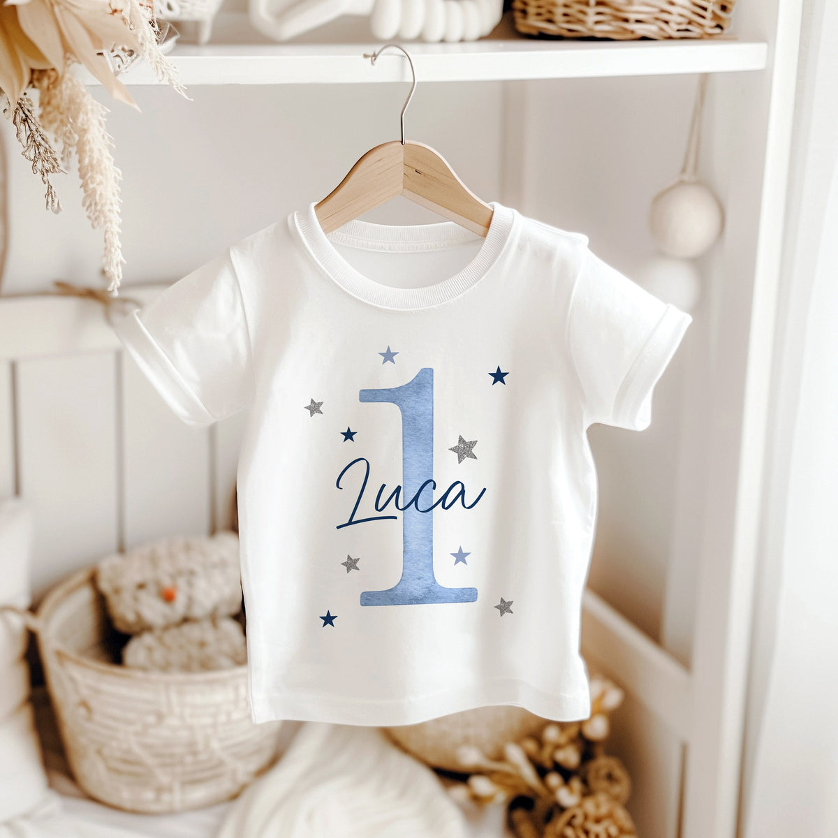 Personalised Number First Birthday T-Shirt & Outfit