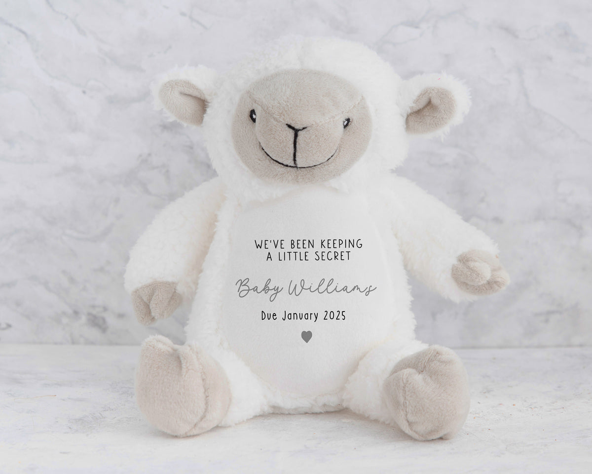 Personalised Baby Announcement Soft Toy
