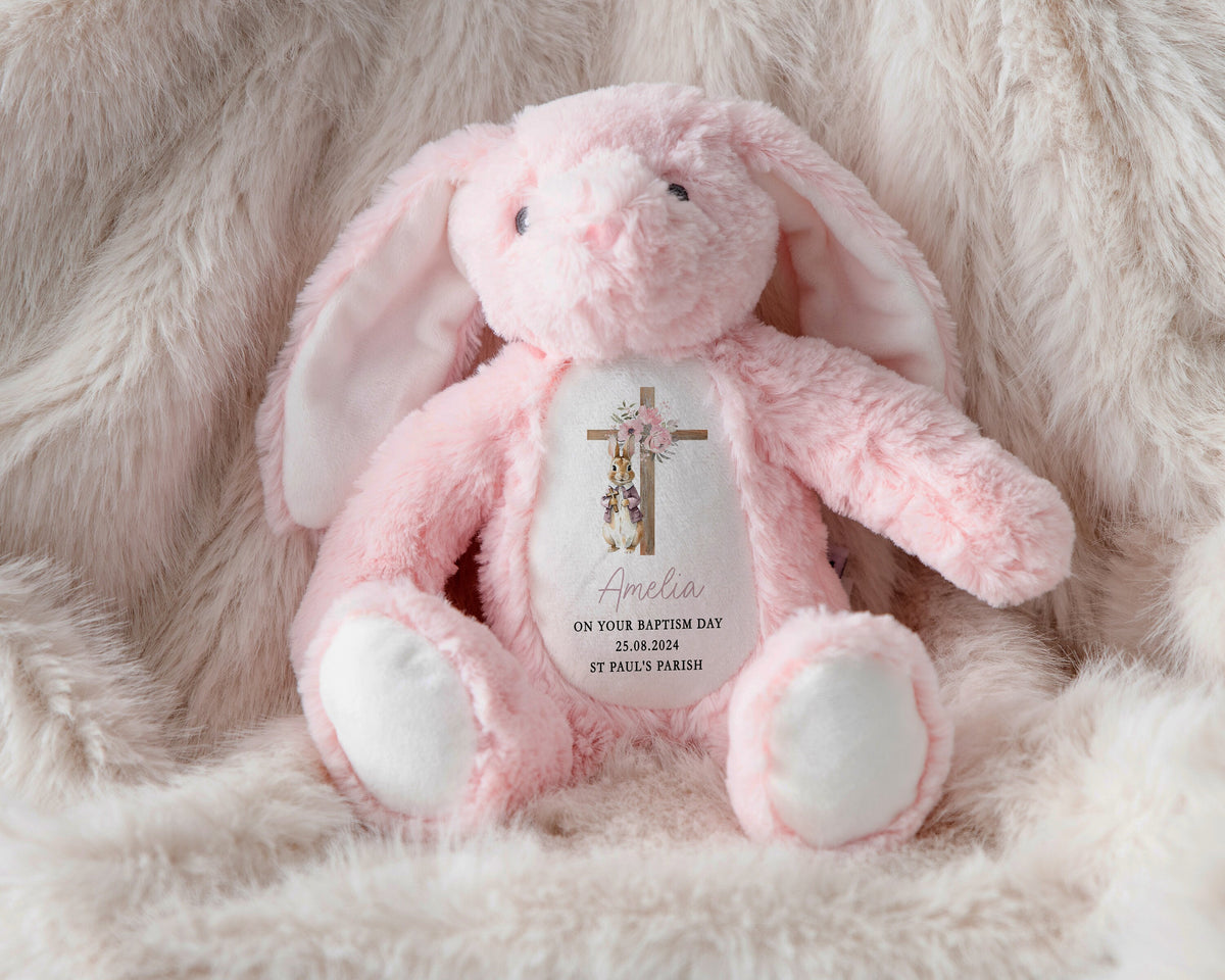 Personalised Christening Soft Toy