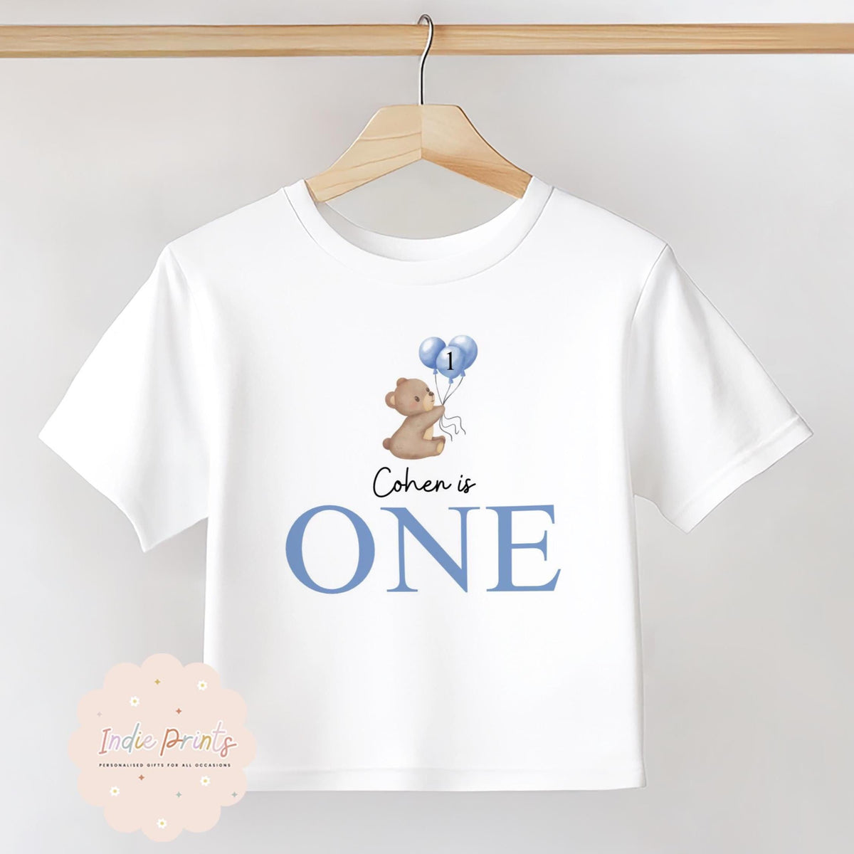 Personalised First Birthday Teddy Bear Outfit