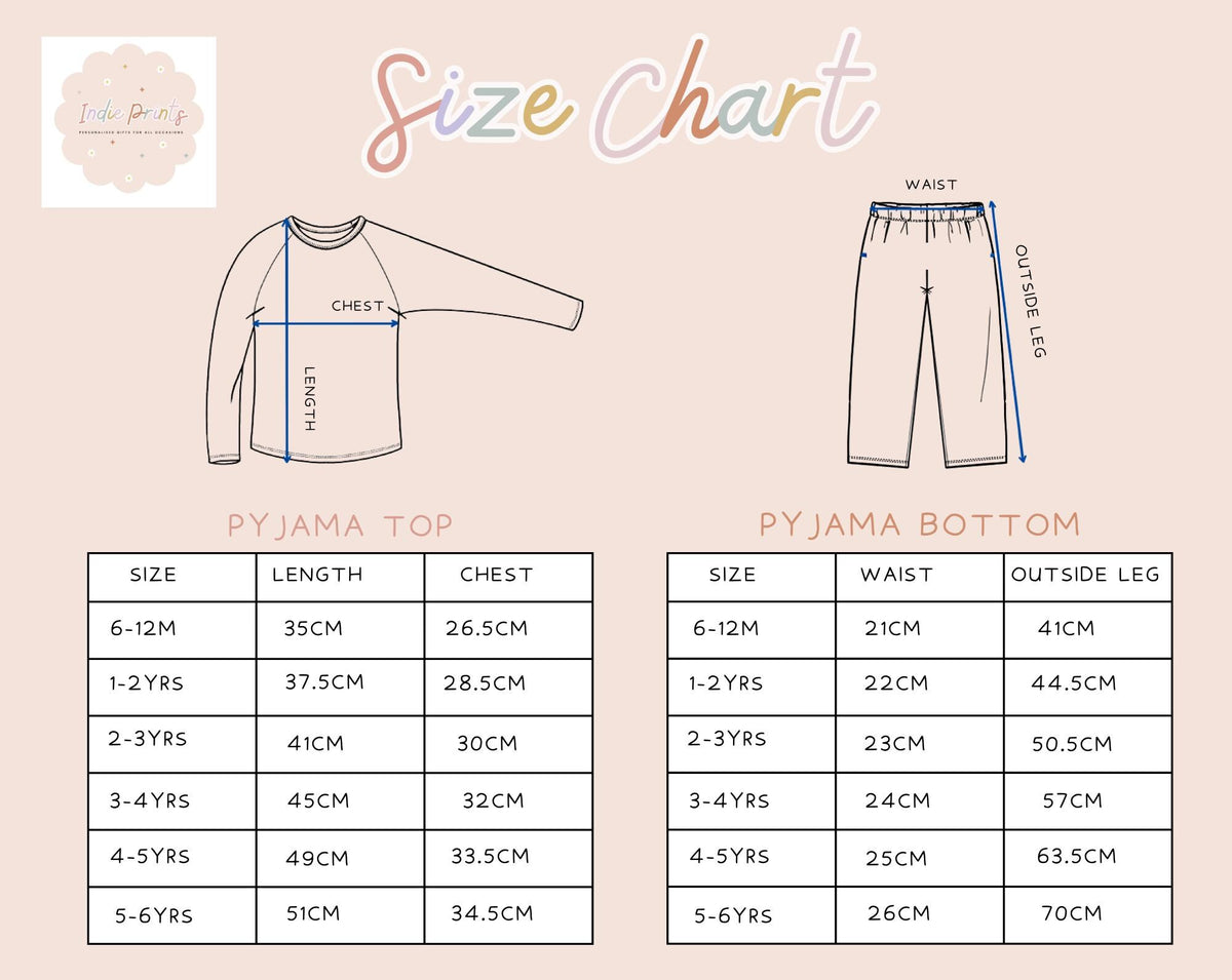 Personalised Space First Birthday Pyjamas and Outfit