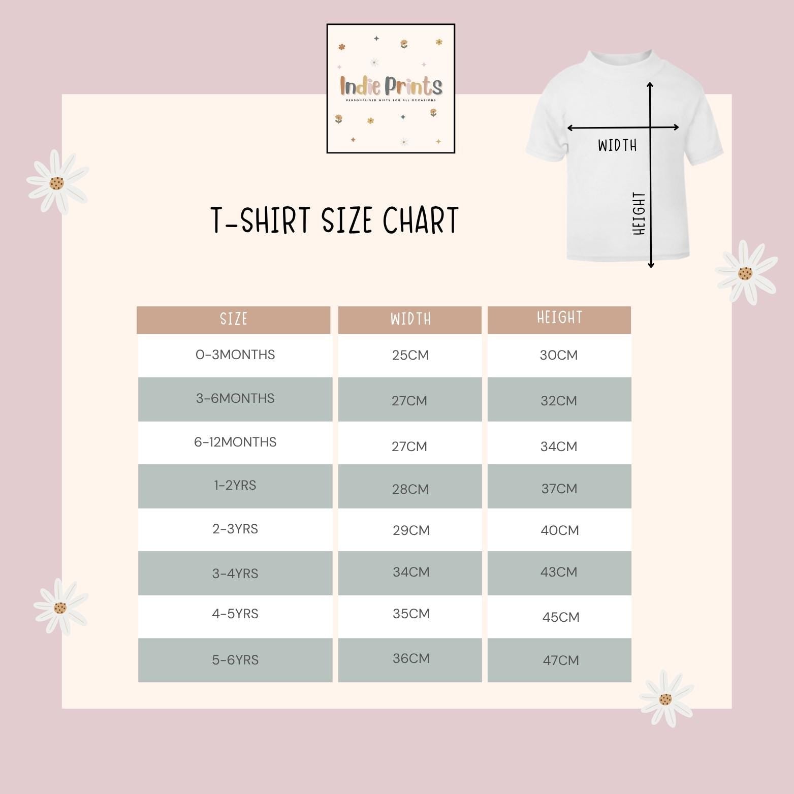 Personalised Girls’ Birthday Pyjamas & T-Shirt