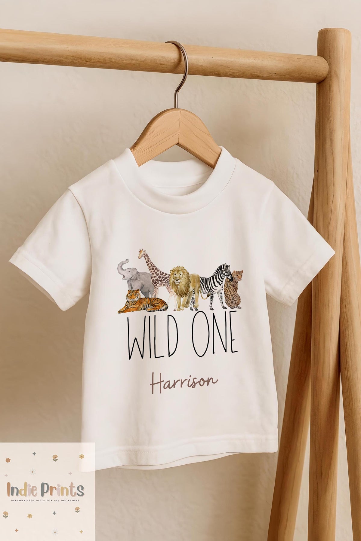 Personalised Safari First Birthday T-Shirt & Sweatshirt