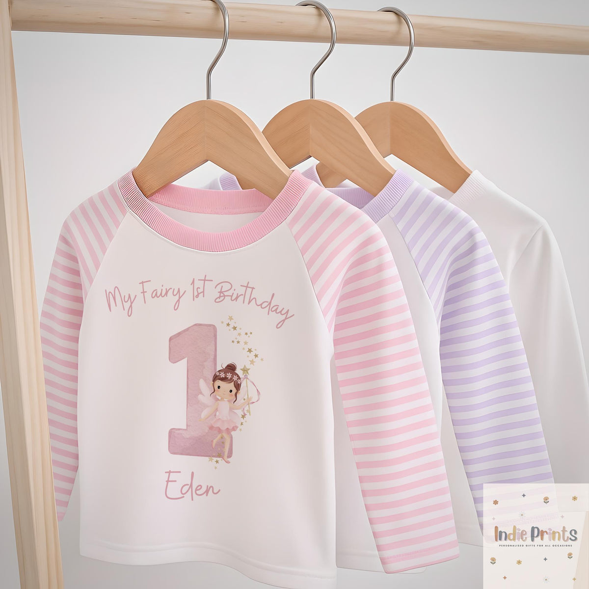 Personalised Fairy First Birthday Outfit