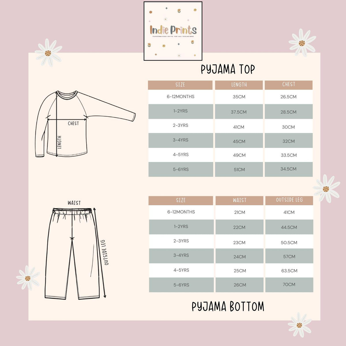 Personalised Children’s Easter Pyjamas and Baby Outfit