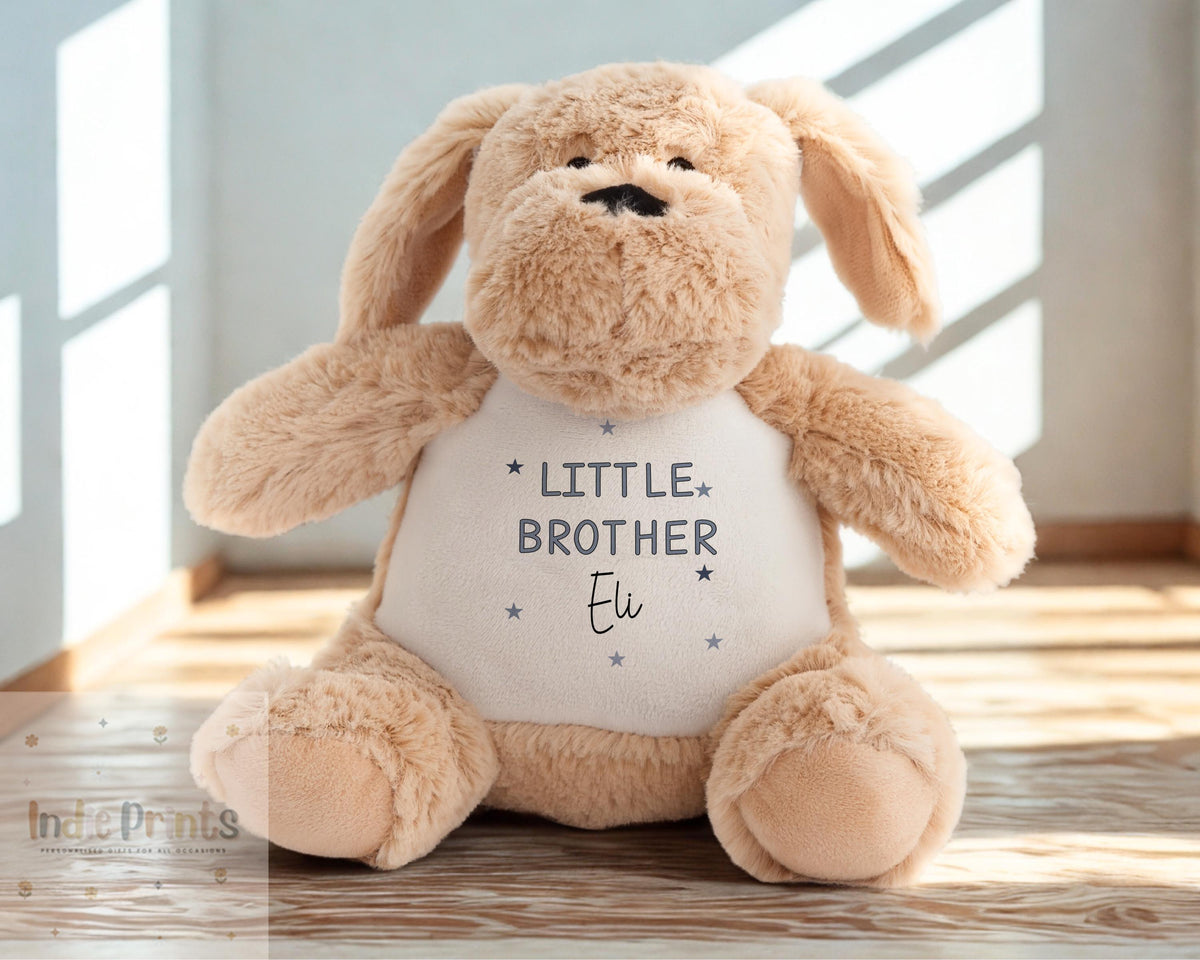 Personalised Big & Little Brother Soft Toys