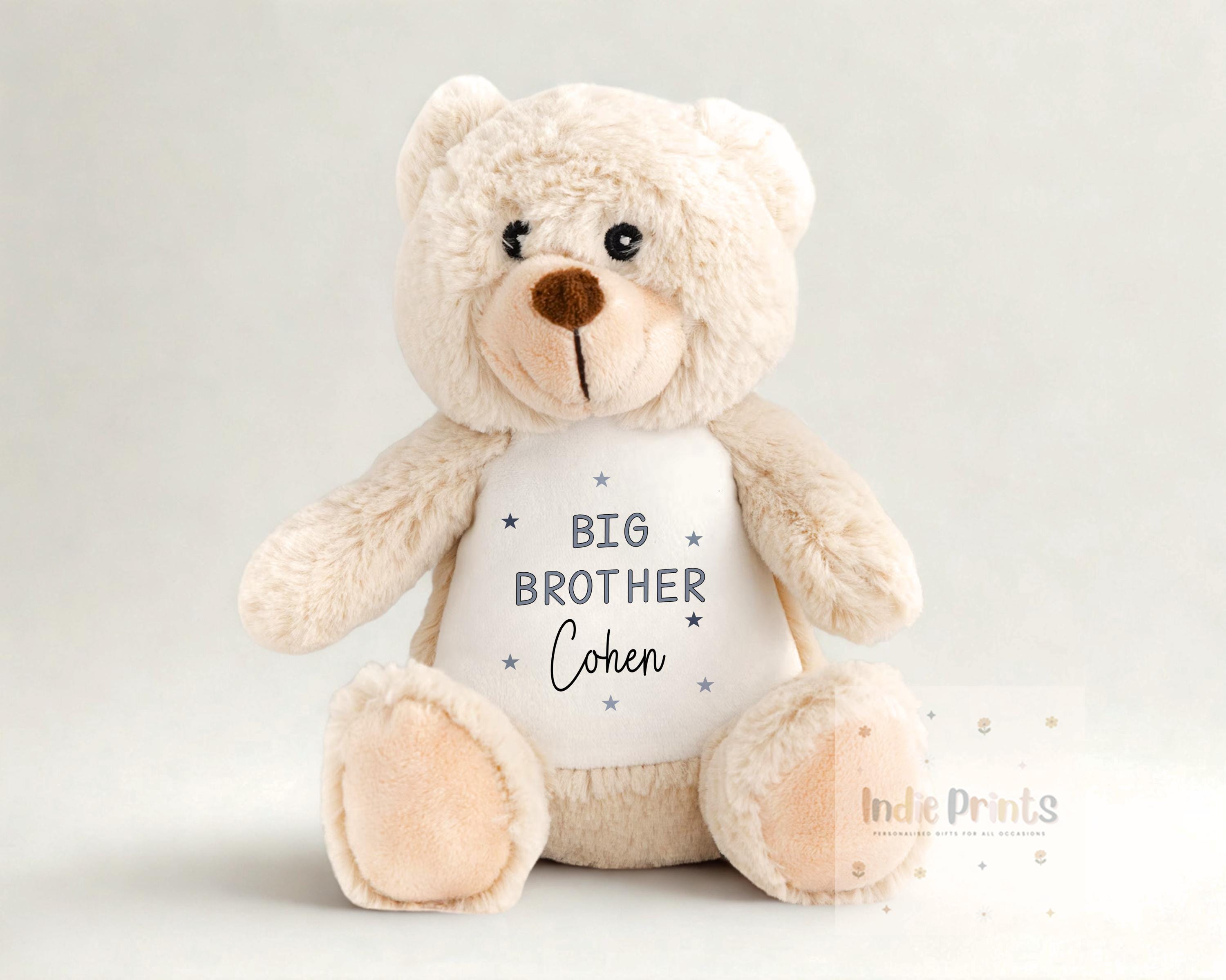 Personalised Big & Little Brother Soft Toys