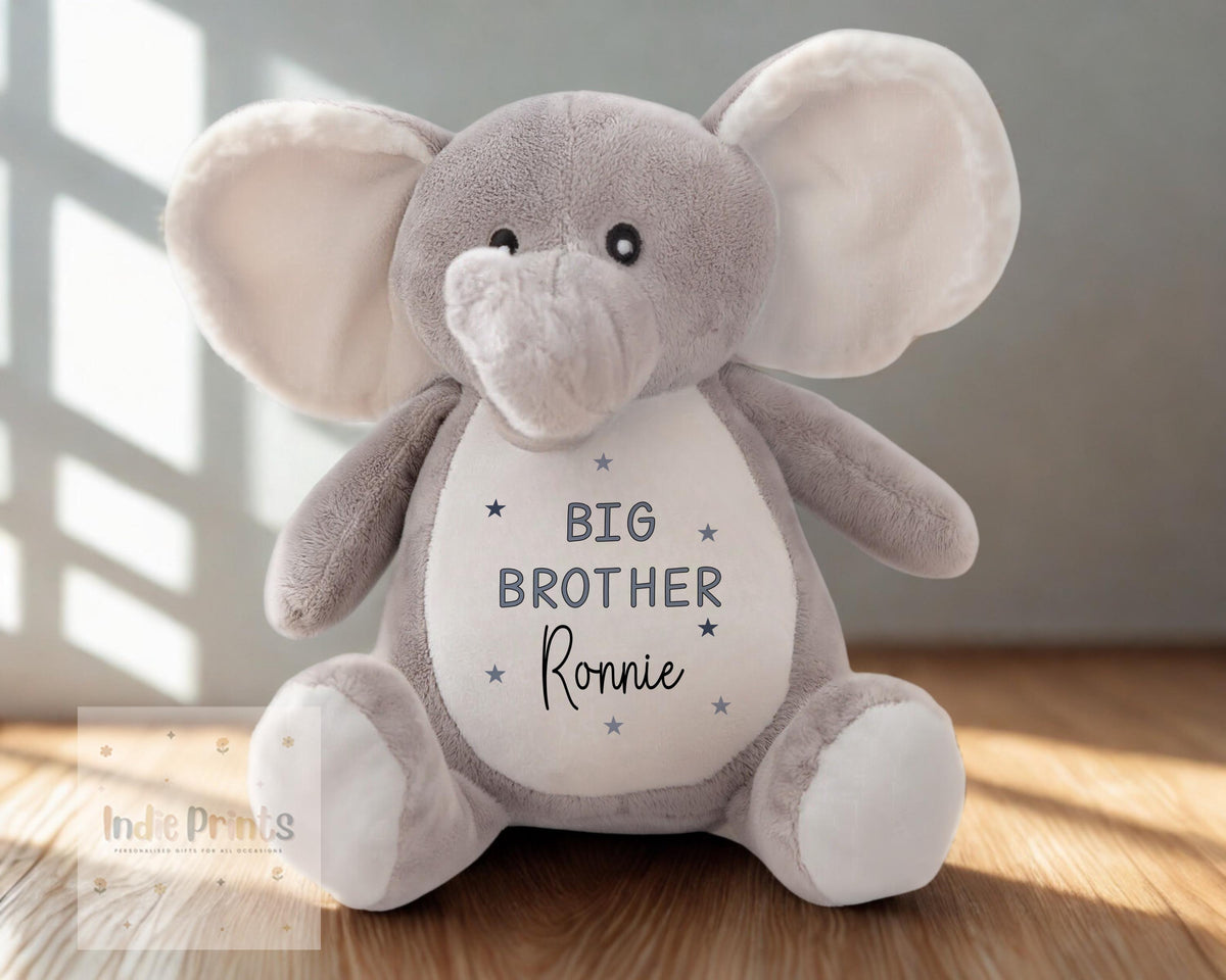 Personalised Big & Little Brother Soft Toys