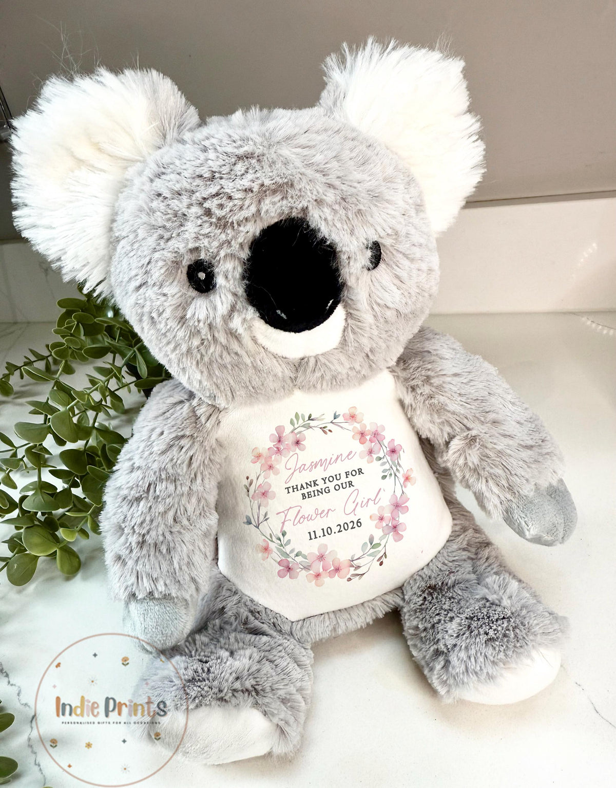 Personalised Page Boy & Flower Girl Proposal Soft Toy