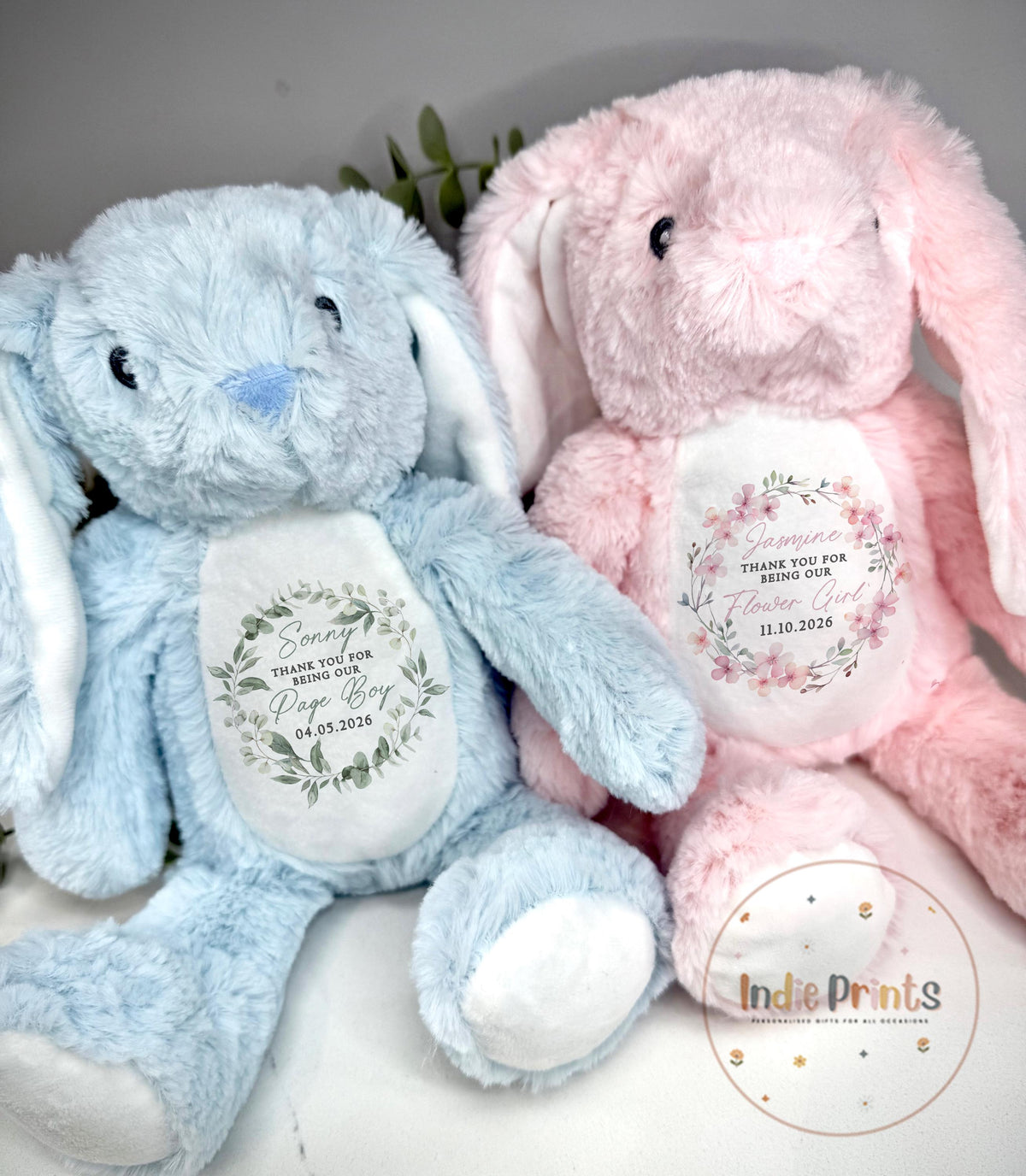 Personalised Page Boy & Flower Girl Proposal Soft Toy