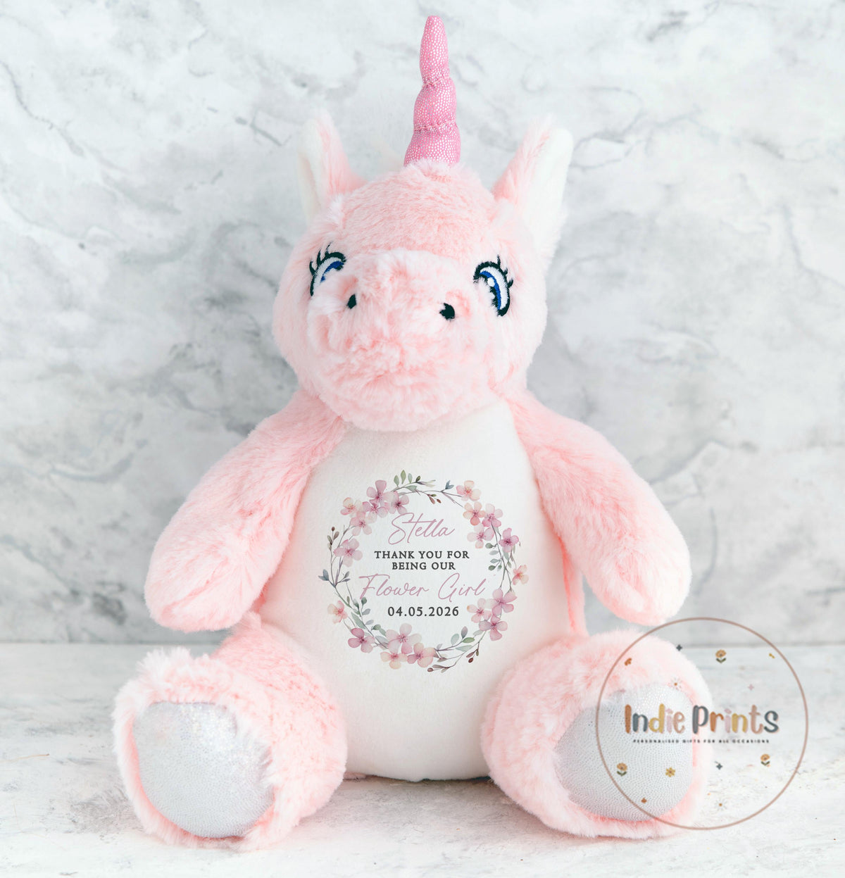 Personalised Page Boy & Flower Girl Proposal Soft Toy