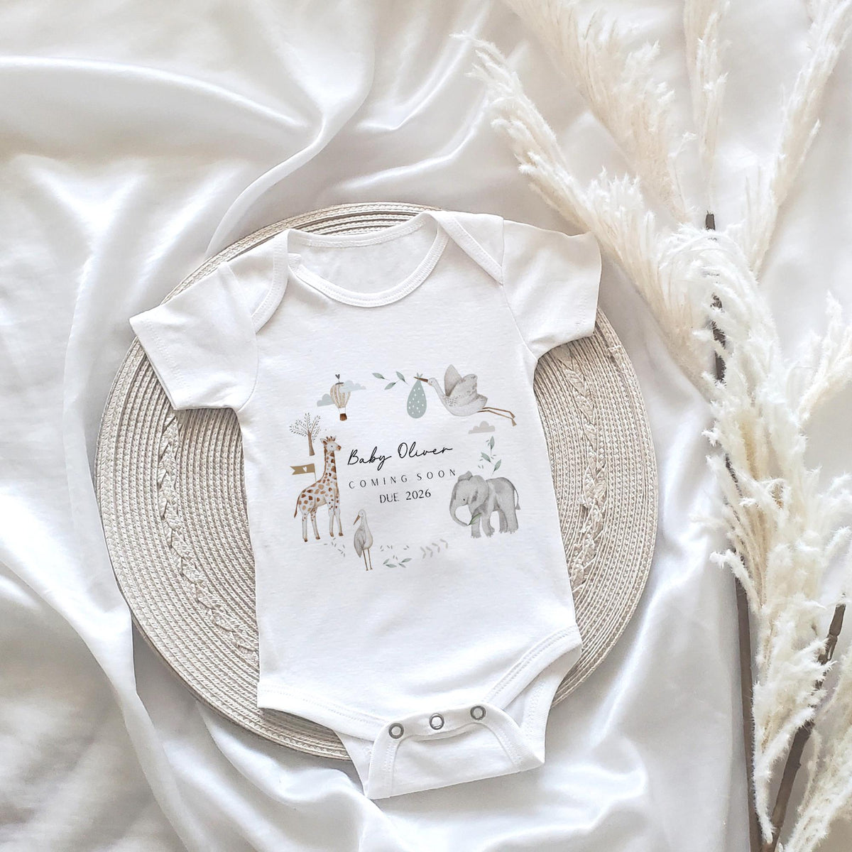Personalised Pregnancy Announcement Baby Outfit