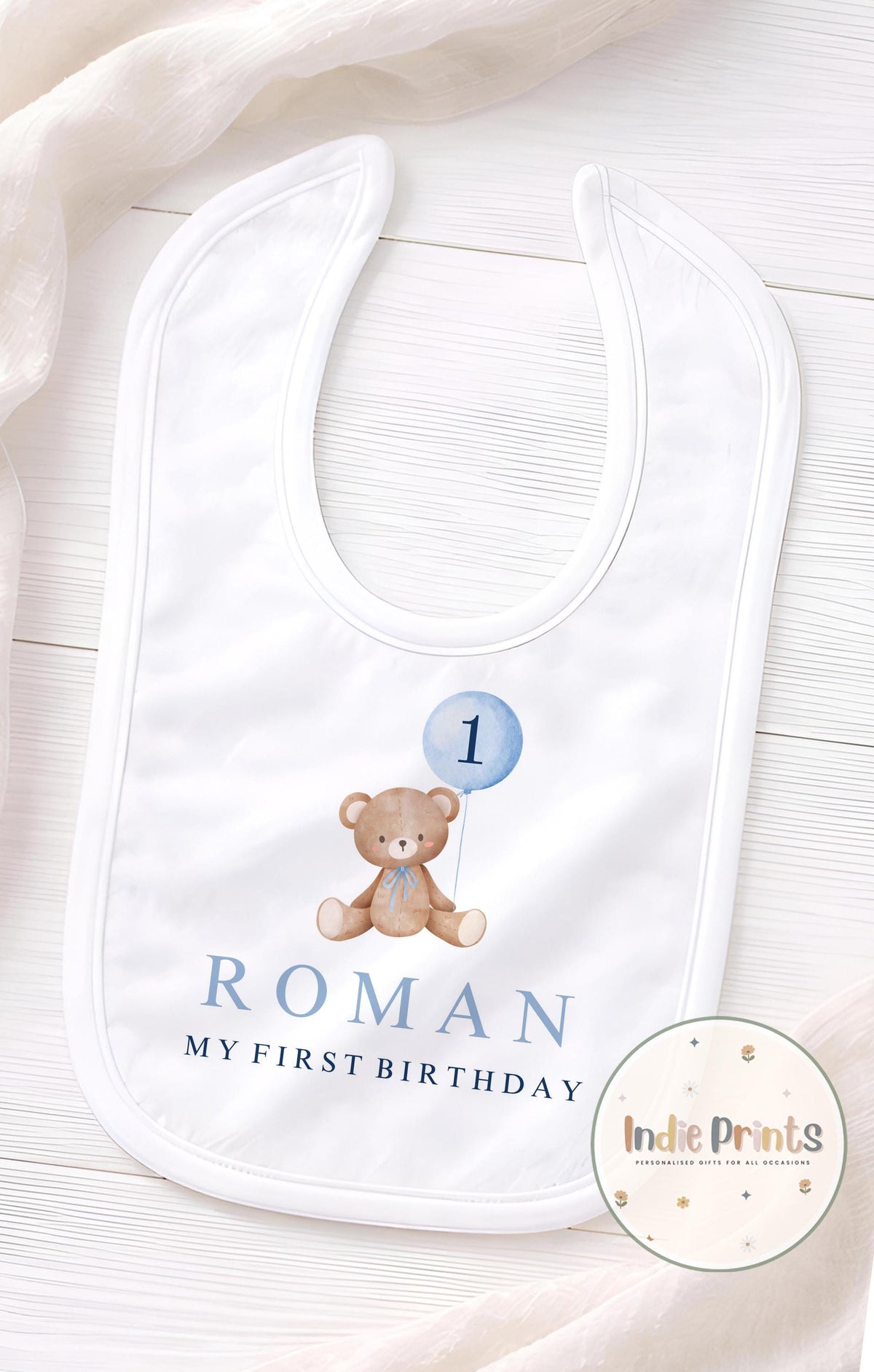 Personalised Bear First Birthday Sweatshirt & Outfit