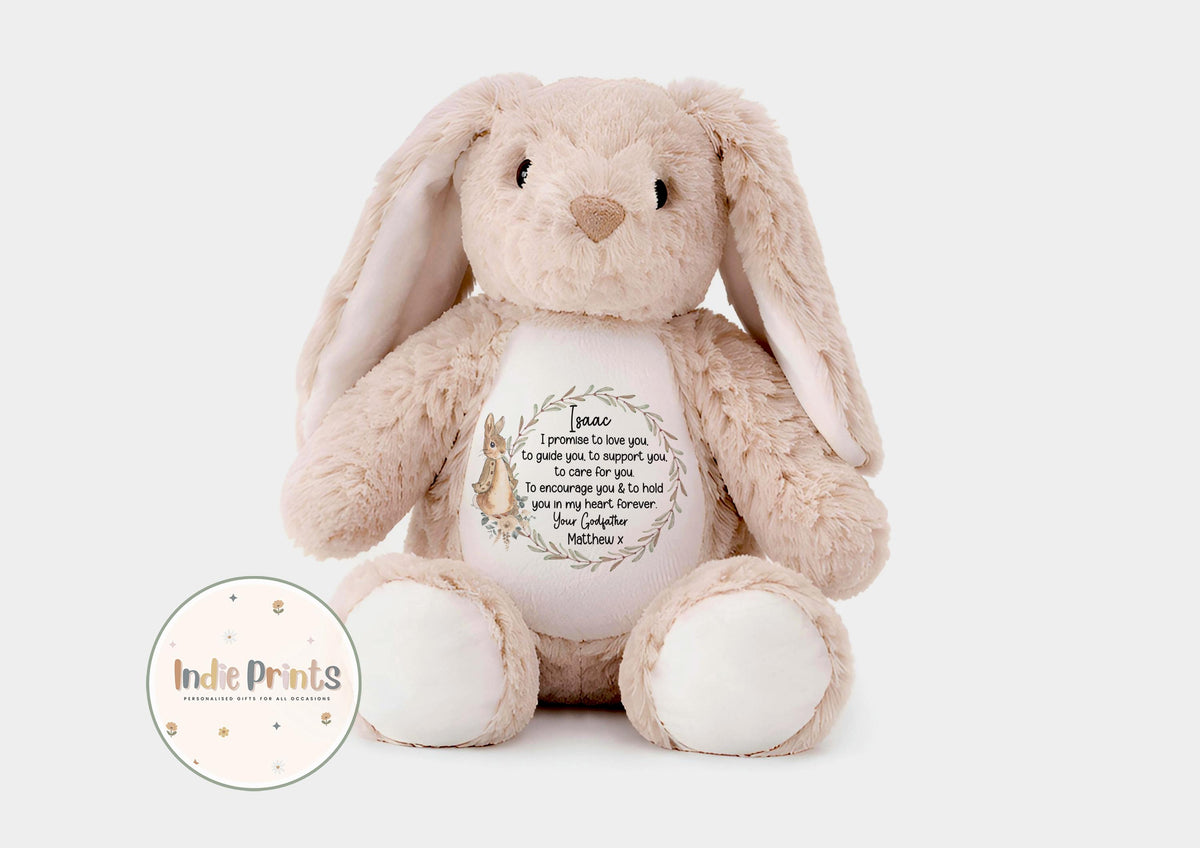 Personalised Christening & Baptism Soft Toy