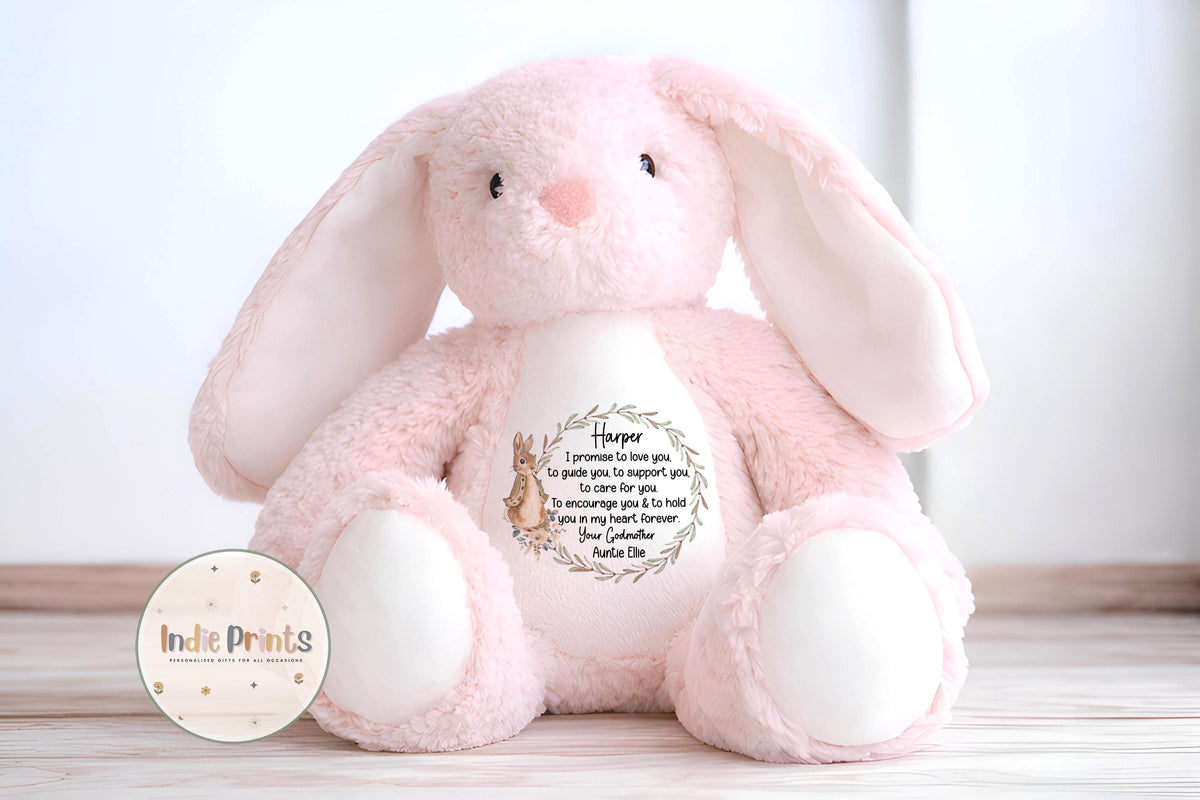 Personalised Christening & Baptism Soft Toy