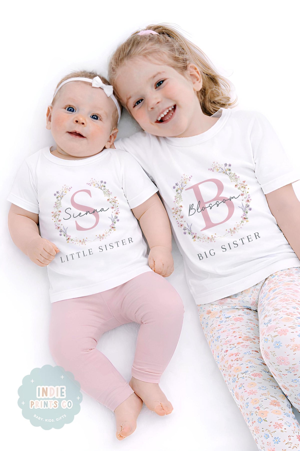 Personalised Big Sister & Little Sister Outfits