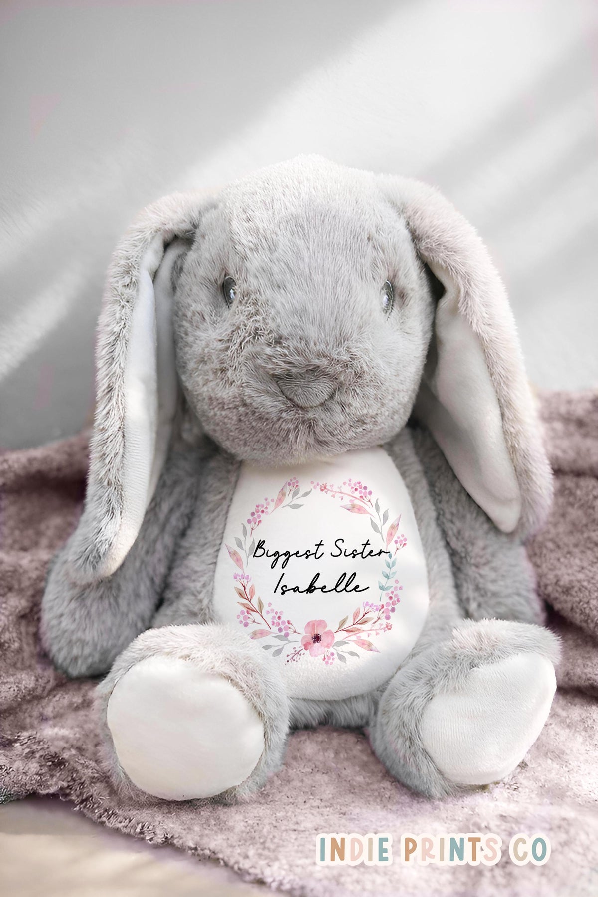 Personalised Big Sister & Little Sister Plush Toy