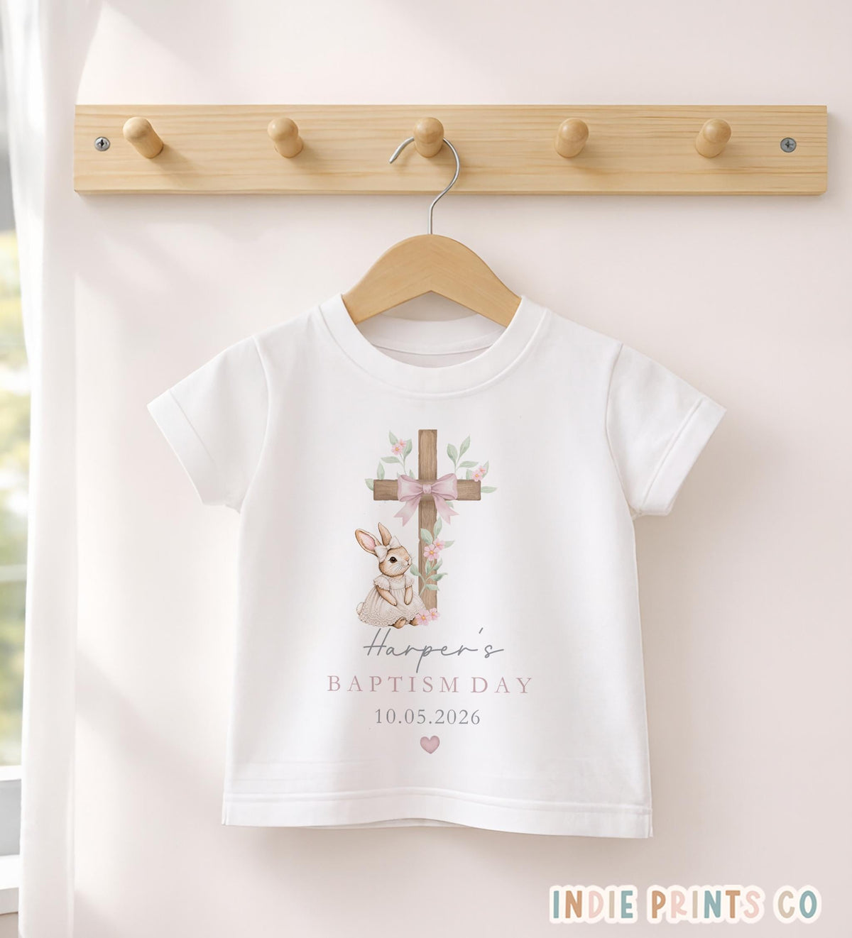 Personalised Girls’ Christening Babygrow and Outfit