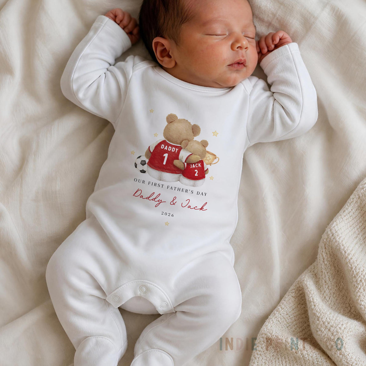 Personalised First Father’s Day Baby Outfit