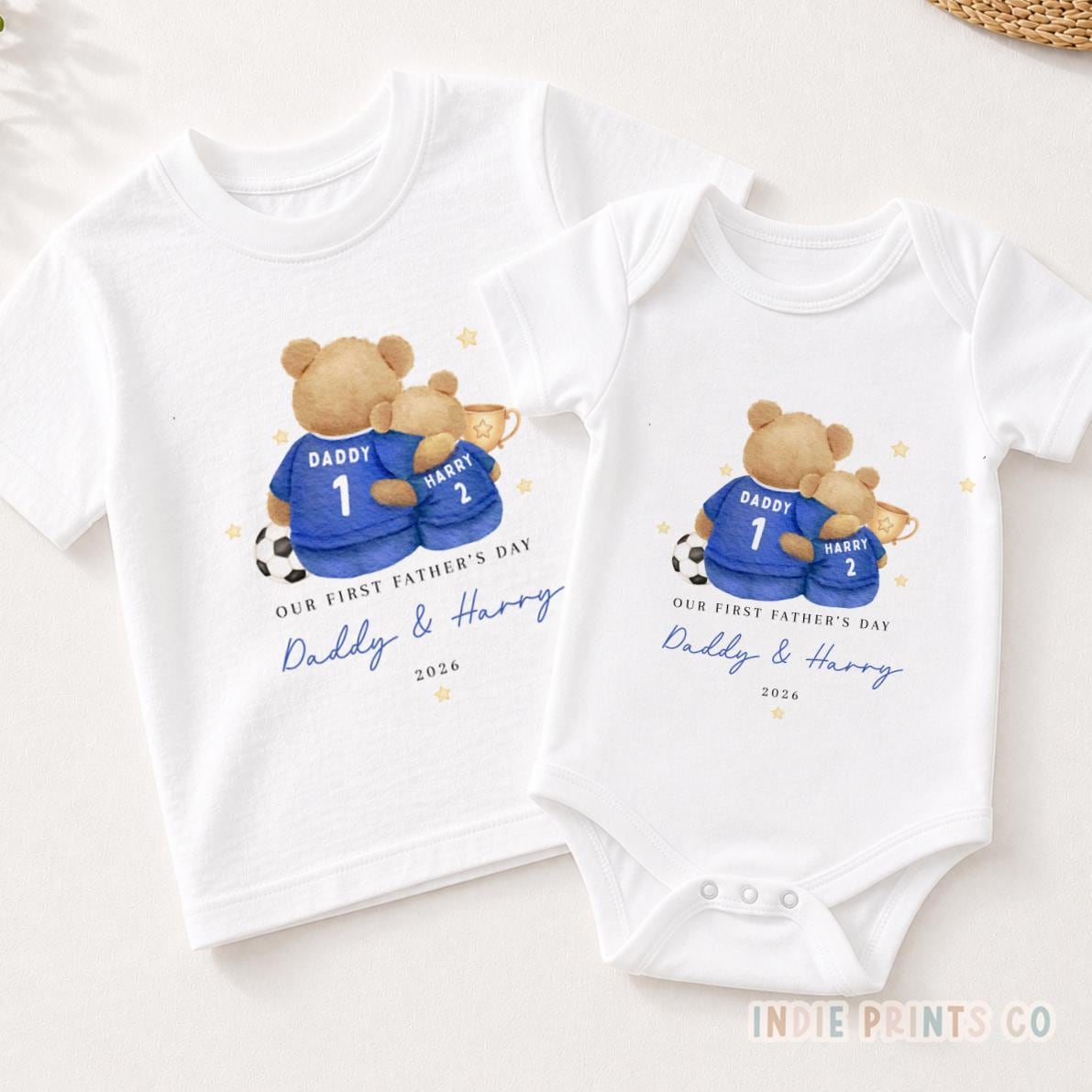 Personalised First Father’s Day Baby Outfit