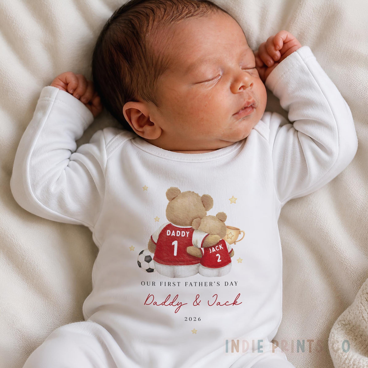 Personalised First Father’s Day Baby Outfit