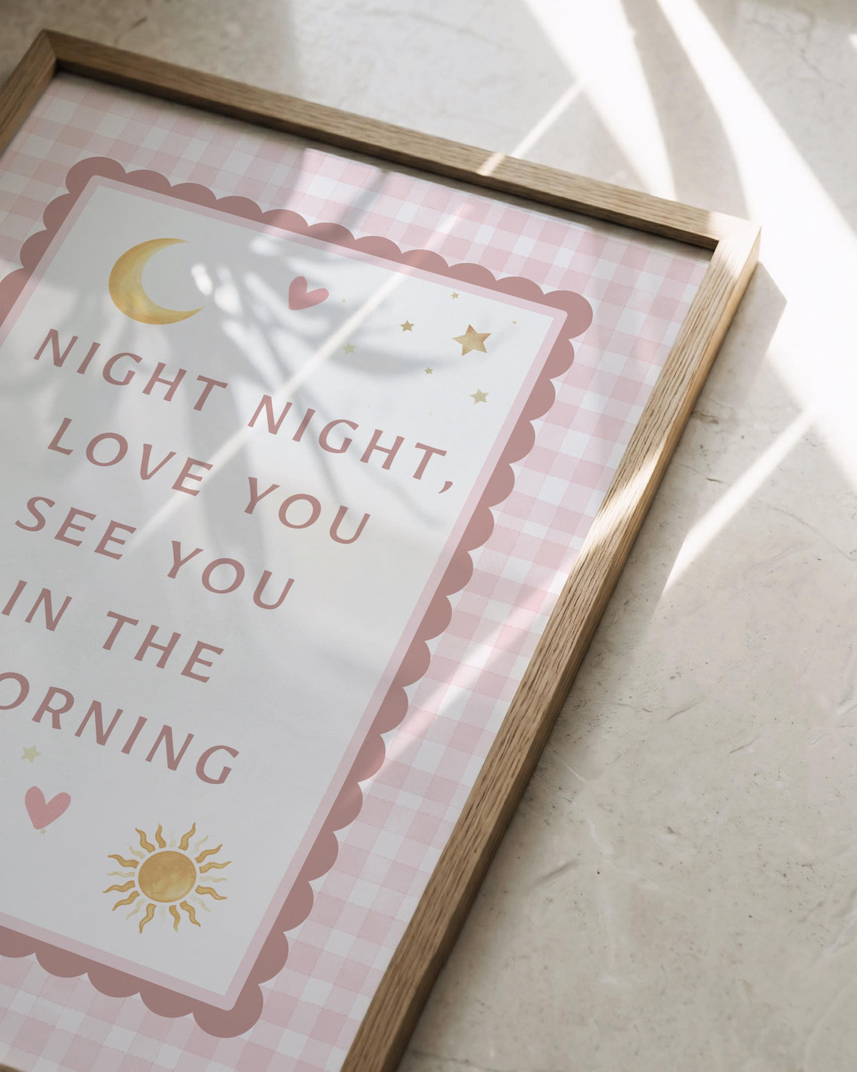 Night Night, See You in the Morning Nursery Print