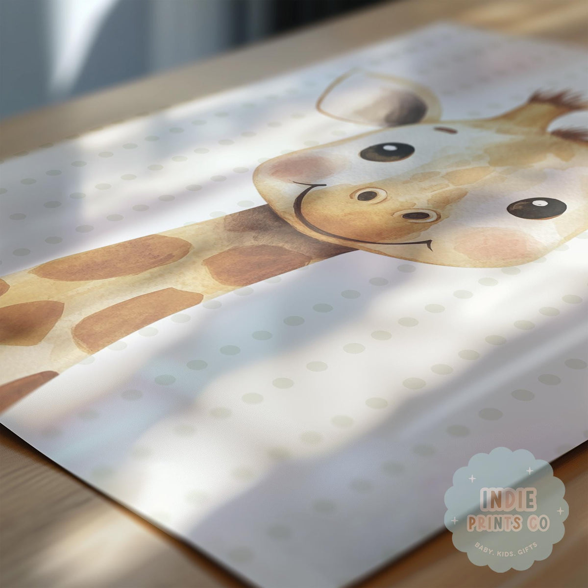 Safari Nursery Wall Art Prints – Choose Your Animals