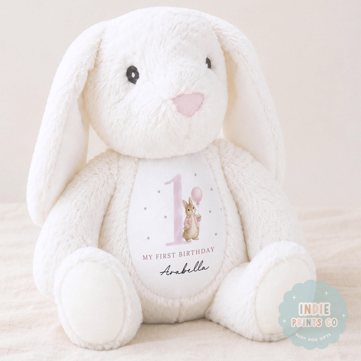 Personalised First Birthday Soft Toy