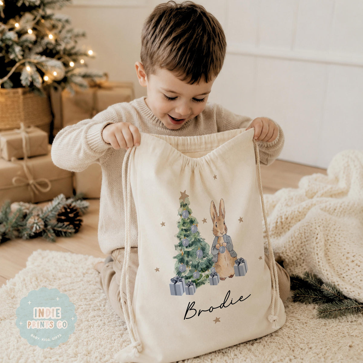 Personalised Christmas Santa Sack