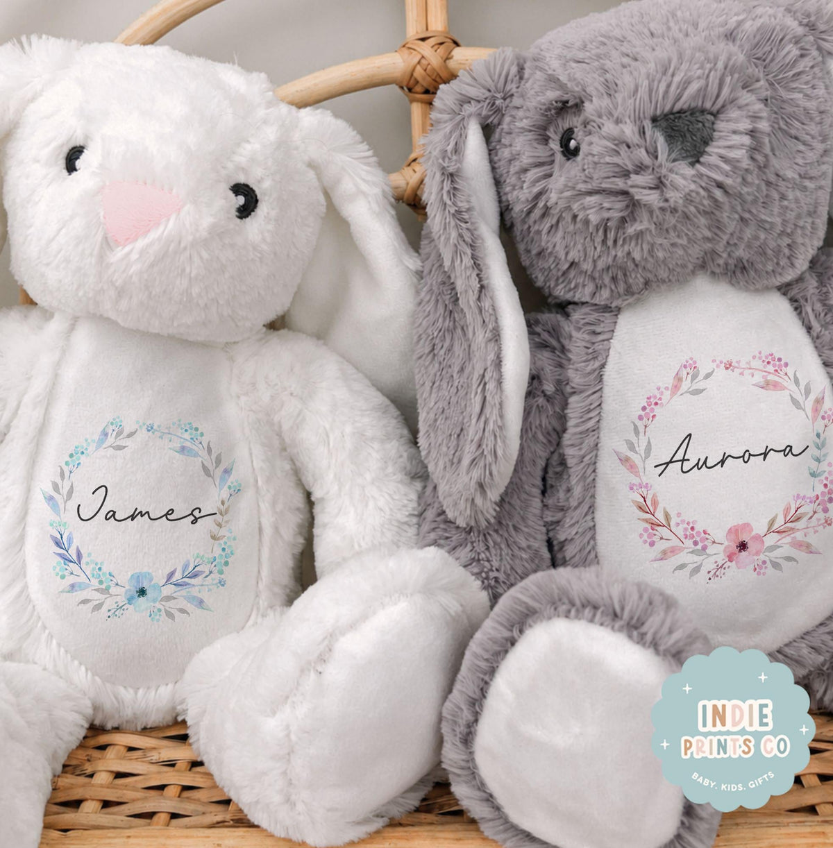 Personalised New Baby Keepsake Soft Toy
