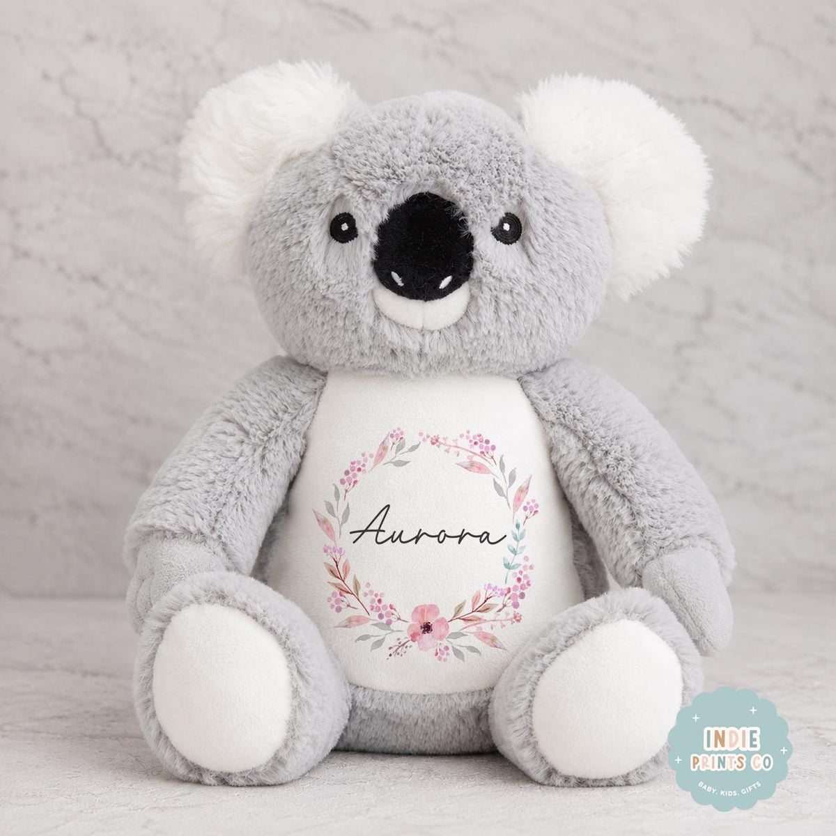 Personalised New Baby Keepsake Soft Toy